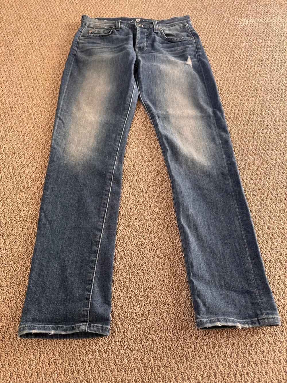 Never Worn 7 For All ManKind ‘Josefina’ Skinny Boyfriend Jeans Sz 24